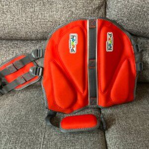 Outward Hound Dog Life Jacket Red Medium